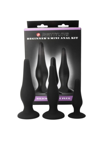 PRETTY LOVE - ANALPLUGS SILIKON INITIATIONS KIT