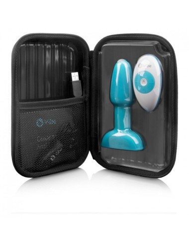 B-VIBE - RIMMING ANALPLUG MIT FERNBEDIENUNG, PETITE TEAL