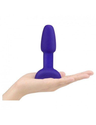 B-VIBE - RIMMING ANALPLUG MIT FERNBEDIENUNG PETITE FLIEDER