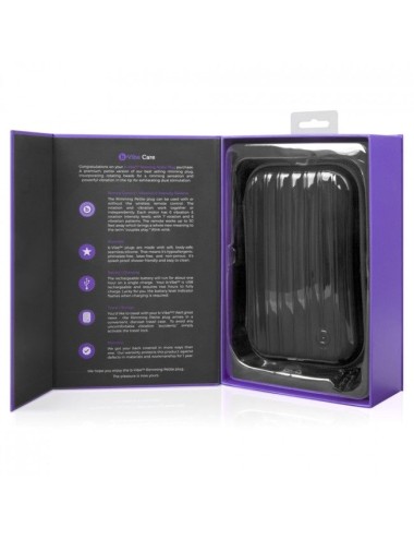 B-VIBE - RIMMING ANALPLUG MIT FERNBEDIENUNG PETITE FLIEDER