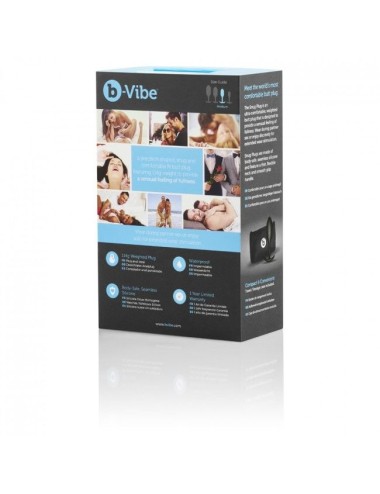 B-VIBE - SNUG ANAL PLUG 2 SCHWARZ