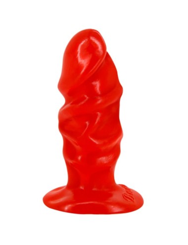 BAILE - UNISEX ANALPLUG MIT ROTEM SAUGNAPF