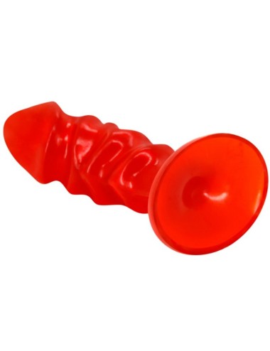 BAILE - UNISEX ANALPLUG MIT ROTEM SAUGNAPF