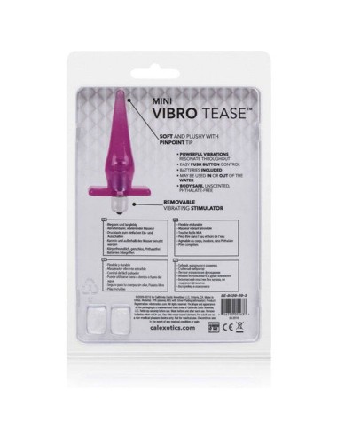 CALEXOTICS - MINI VIBRO TEASE ROSA