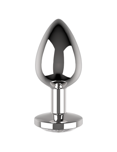 COQUETTE CHIC DESIRE - ANALPLUG METALL KLAR FARBE GRÖSSE M 3.5 X 8 CM