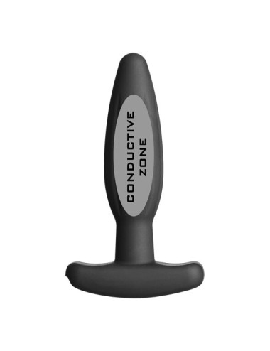 ELECTRASTIM - SILIKON SCHWARZ ROCKER BUTT PLUG KLEIN