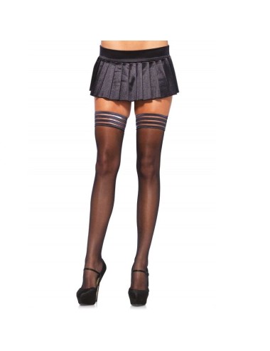 LEG AVENUE - TIGHTS MIT 4 SILIKONVERSTELLUNGEN