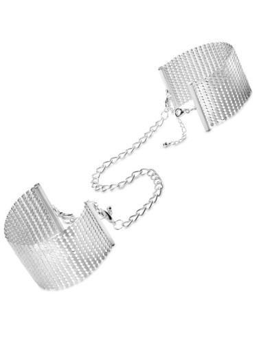 BIJOUX - DÉSIR MÉTALLIQUE SILBERMETALLISCHE HANDSCHELLEN