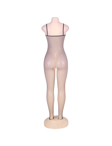 QUEEN LINGERIE - BODYSTOCKING MIT BAND MIT AUSSCHNITT S/L
