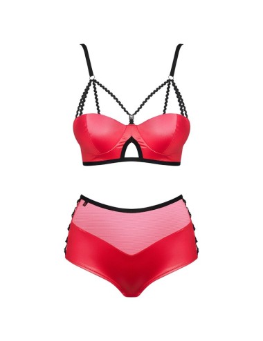 OBSESSIVE - LEATHERIA-SET ZWEITEILIG L/XL
