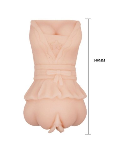 CRAZY BULL - WATER SKIN VAGINA MASTURBADOR MIT VIBRIERENDEN KUGELN