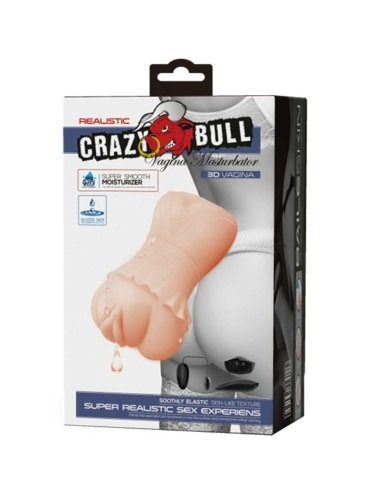 CRAZY BULL - WATER SKIN VAGINA MASTURBADOR MIT VIBRIERENDEN KUGELN