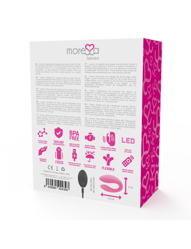 MORESSA - LAUREN STIMULATOR MIT FERNBEDIENUNG FÜR PAARE