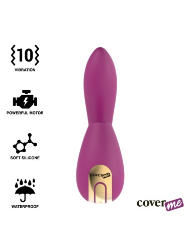 COVERME - KLITORASAUGUNG & LEISTUNGSSTARKER G-SPOT-RUSH-VIBRATOR