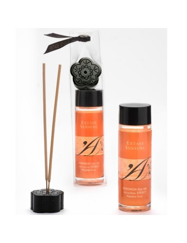 EXTASE SENSUAL - MASSAGEÖL MIT WRMEEFFEKT UND PASSIONSFRUCHT PHEROMONEN 100 ML