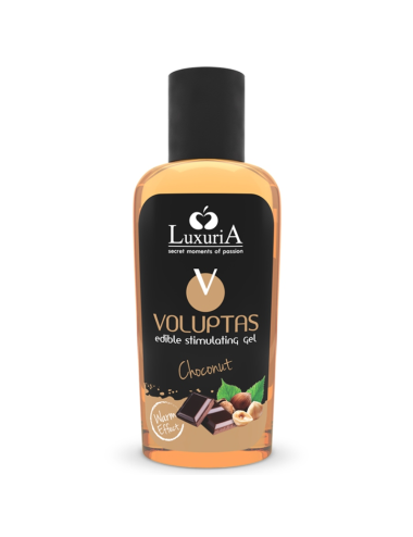 INTIMATELINE LUXURIA - VOLUPTAS ESSBARES MASSAGEGEL MIT WRMENDEM EFFEKT - SCHOKOS 100 ML