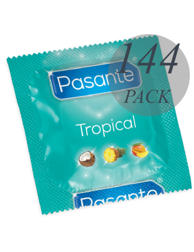 PASANTE - KONDOME TROPISCHE AROMEN 144 EINHEITEN