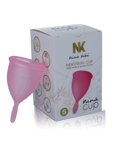 NINA KIKÍ - MENSTRUAL CUP ROSA - GRÖSSE S