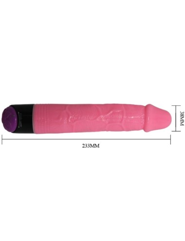 BAILE - BUNTER SEX REALISTISCHER VIBRATOR ROSA 23 CM
