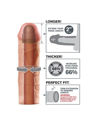 FANTASY X- TENSIONS - MEGA 2 EXTENSION FLESH