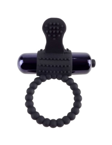 FANTASY C-RINGZ - SCHWARZER VIBRATIONSRING AUS SILIKON