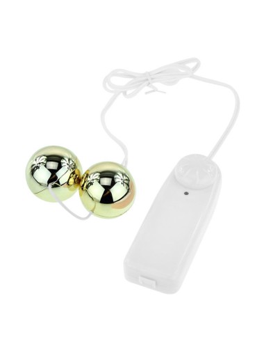 BAILE - GOLDENER VIBRATOR MIT CHINESISCHEN BLLEN
