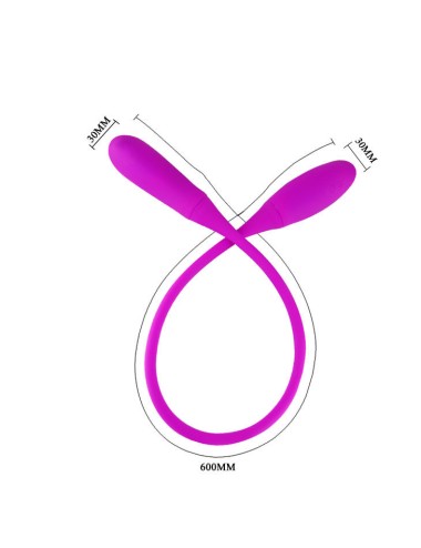 PRETTY LOVE - SMART - SNAKY VIBE VIBRATOR 7V + 3 TICKLING