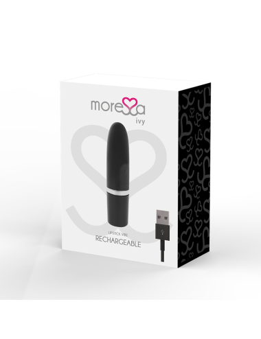 MORESSA - IVY VIBRATOR STIMULATOR REISE SCHWARZ