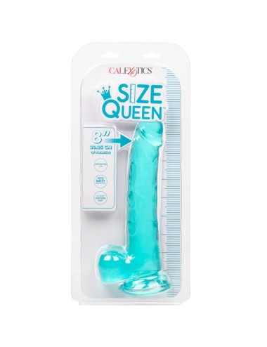 CALEXOTICS - GRÖSSE KÖNIGIN-DILDO BLAU 20.3 CM