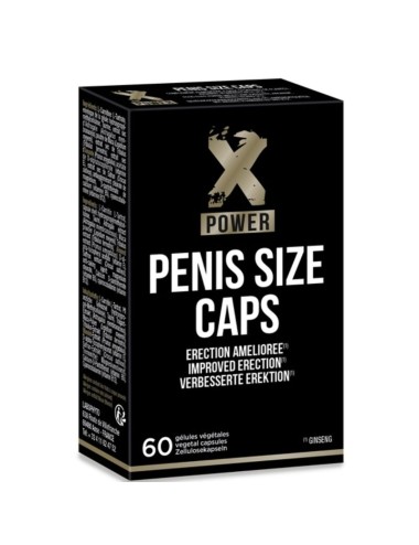 XPOWER - KAPPEN IN PENISGRÖSSE FÜR VERBESSERTE EREKTIONEN 60 KAP