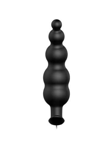 PRETTY LOVE - ANALPLUG AUS SILIKON EXTRA STIMULATION UND 12 VIBRATIONSMODI SCHWARZ