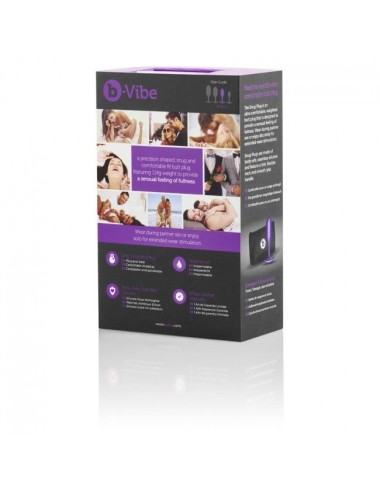 B-VIBE - SNUG ANAL PLUG 2 FLIEDER