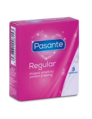 PASANTE - KONDOM REGULAR REIHE 3 EINHEITEN