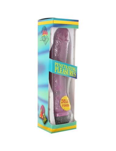 SEVEN CREATIONS - JELLY VIBRATOR LAVENDEL 21.5 CM