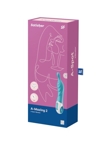 SATISFYER - AMAZING 2 ASPOT VIBRATOR TÜRKIS