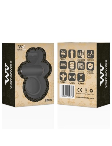 WOMANVIBE - ZEUS SILICONE VIBRATOR RING