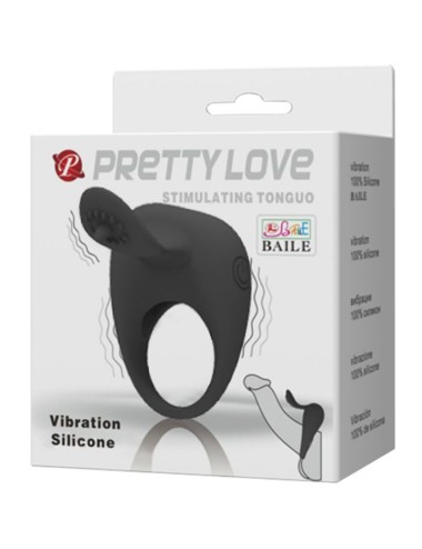 PRETTY LOVE - VIBRIERRING MIT ZUNGE