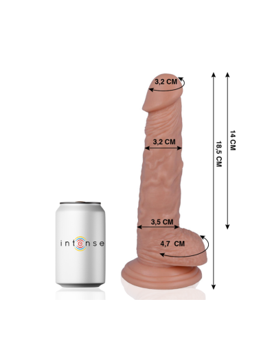 MR INTENSE - 13 REALISTIC PENIS 18.5 CM -O- 3.2 CM