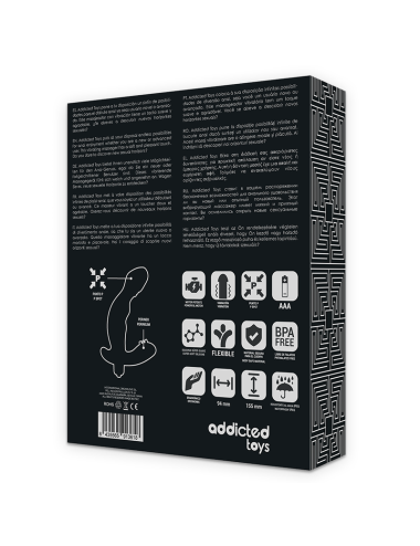 ADDICTED TOYS - ANALSTIMULATOR PROSTATA REALISTISCHER P-SPOT-VIBE AUS SILIKON