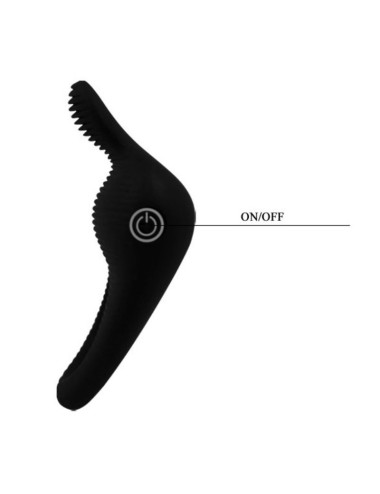 PRETTY LOVE - FINGERHUT VIBRATORRING SCHWARZ