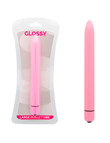 GLOSSY SLIM - VIBRATOR ROSA
