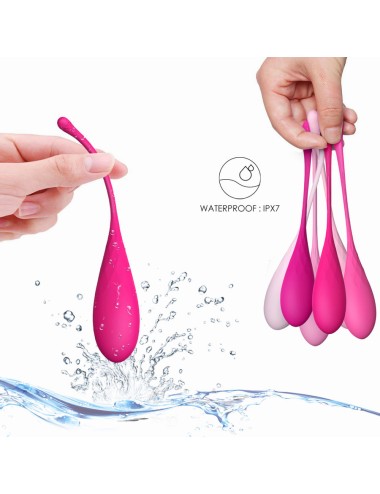 LESLIE - KEGEL FIT PELVIC MUSCLE TRAINING SET 6 STÜCKE