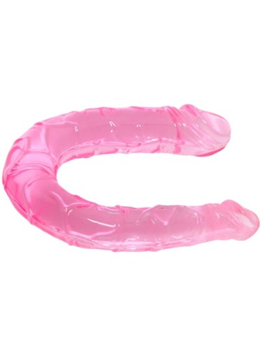 BAILE - DOPPEL DONG DOPPEL ROSA DILDO