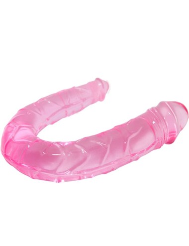 BAILE - DOPPEL DONG DOPPEL ROSA DILDO