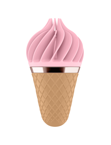 SATISFYER - SÜSSES LECKER SPINNATOR BRAUN & ROSA