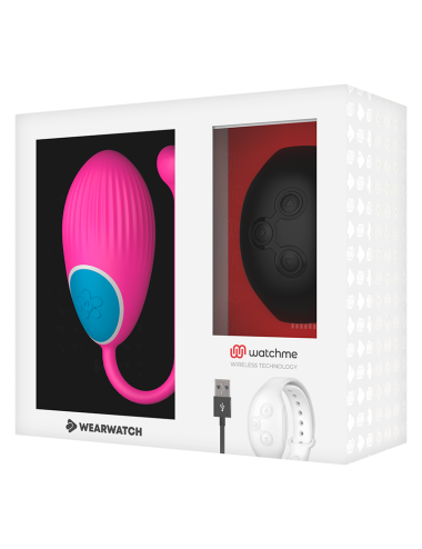 WEARWATCH - WATCHME-TECHNOLOGIE FERNBEDIENUNG EGG FUCHSIA / JET