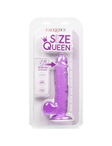 CALEXOTICS - GRÖSSE KÖNIGIN-DILDO LILA 15.3 CM
