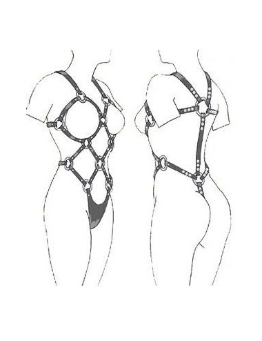 LEATHER BODY - DAMEN MIT MUTIGEM STYLING AUS LEDER