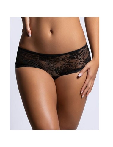 QUEEN LINGERIE - BLUMENSPITZENHÖSCHE MIT RÜCKENÖFFNUNG L/XL