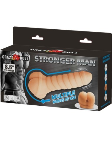 CRAZY BULL - MULTIFUNKTIONALER PENIS 21.8 CM